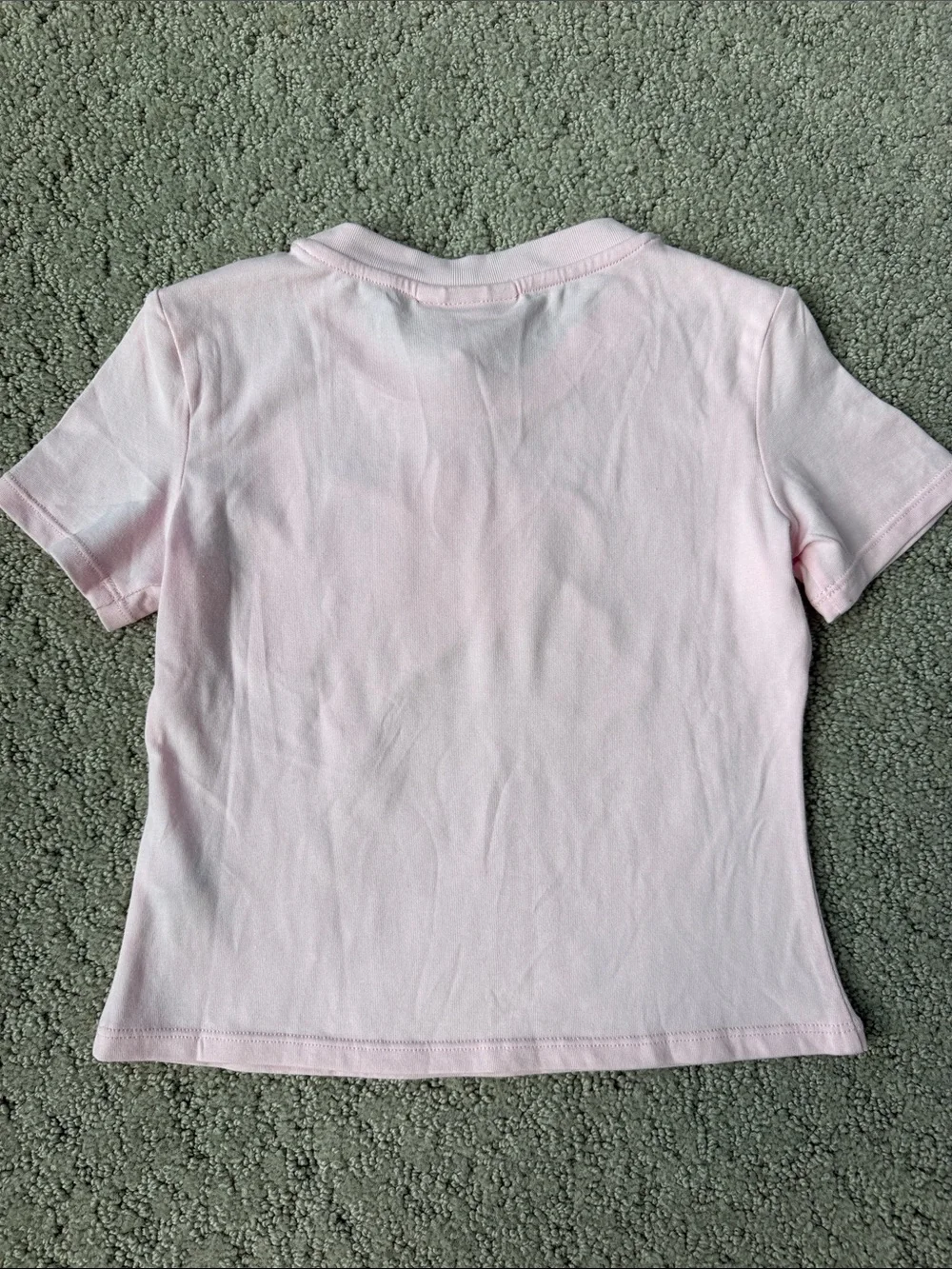 LOVESHACKFANCY Cottagecore T-Shirt & Short Set Pink Bundle Girls Lounge Med NWT